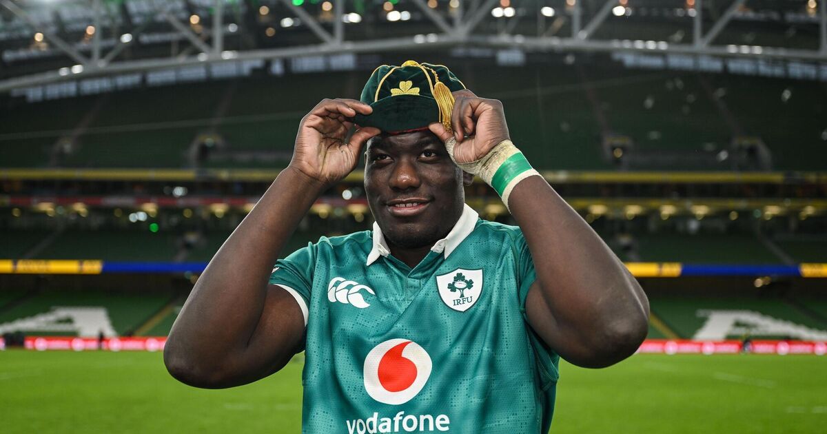 Edwin Edogbo savours Ireland debut and all that comes with it