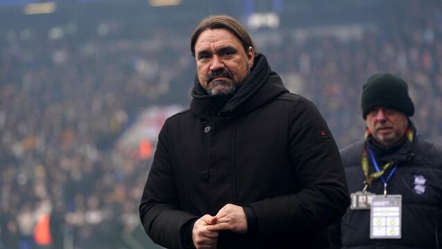 <p>Leeds manager Daniel Farke saw his side edge past Birmingham (Jacob King/PA).</p>