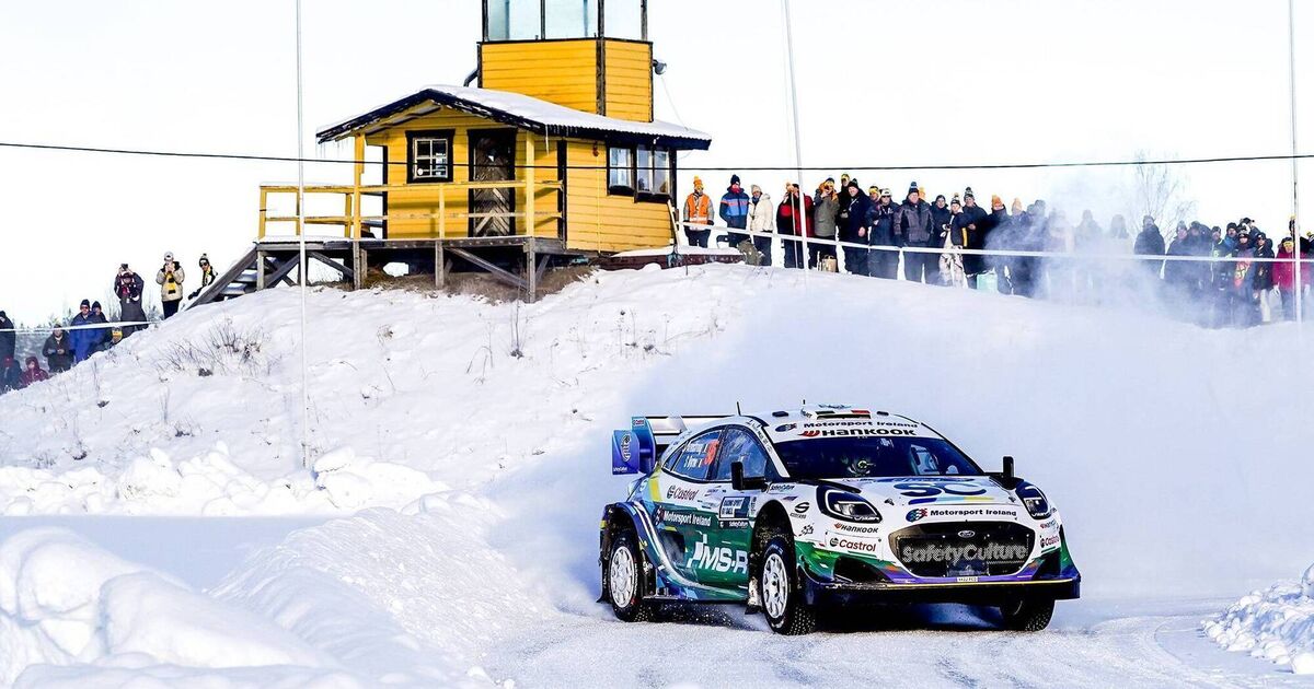 Motorsport: Irish crews secure point-scoring positions in Sweden 