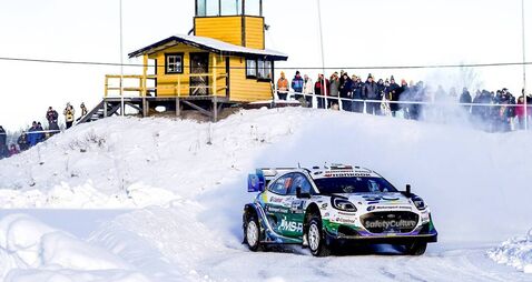 Motorsport: Irish crews secure point-scoring positions in Sweden 
