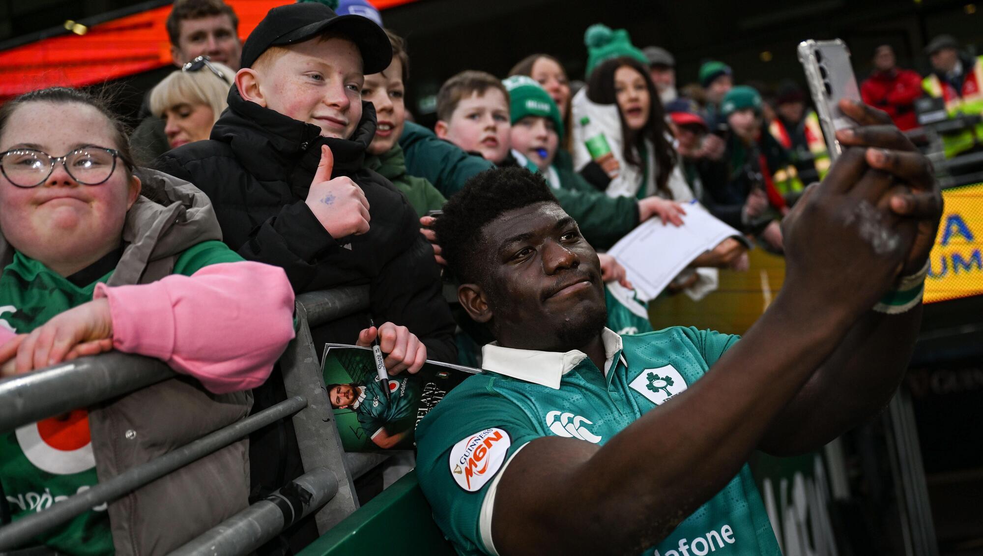 IRFU condemns 'cowardly' online abuse after Edwin Edogbo's Ireland debut