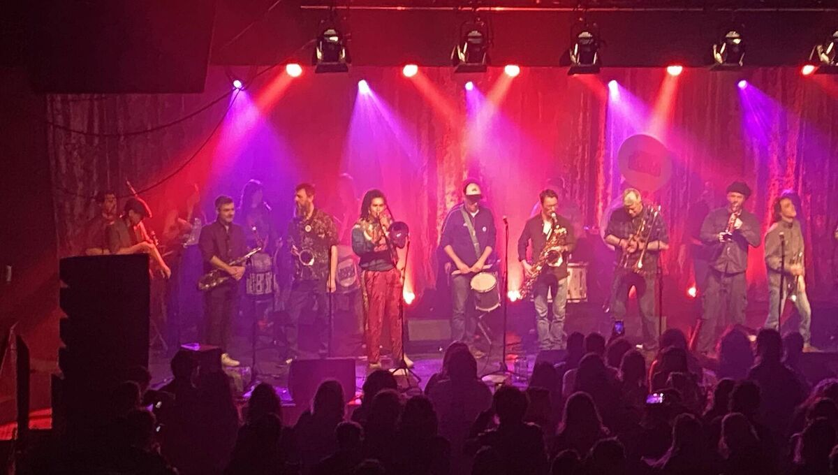 BoolaBoom at the opening night of the Savoy in Cork. 