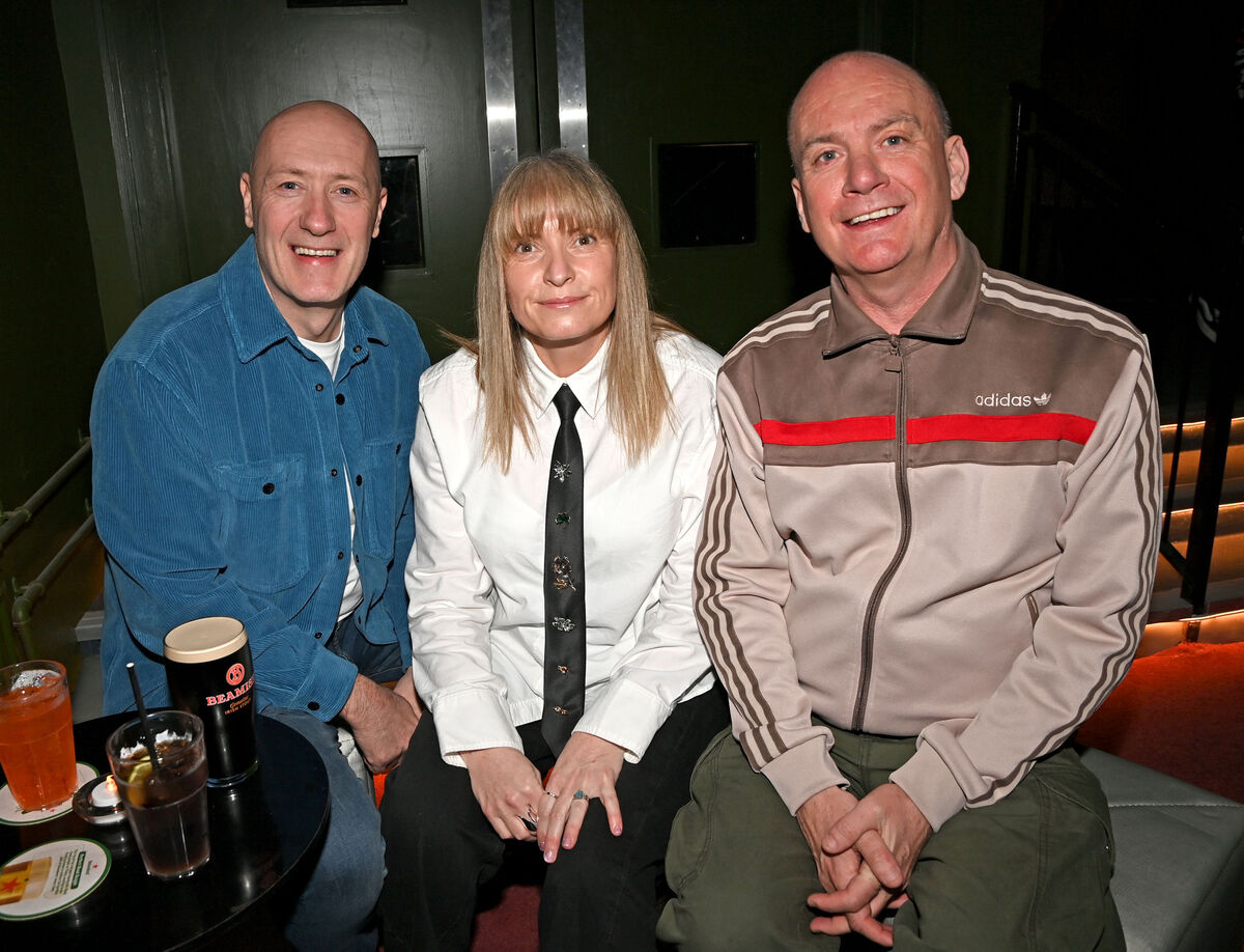  Greg and Clare Jackson, Crosshaven, and Denis Kelleher, Ballincollig at the Savoy.