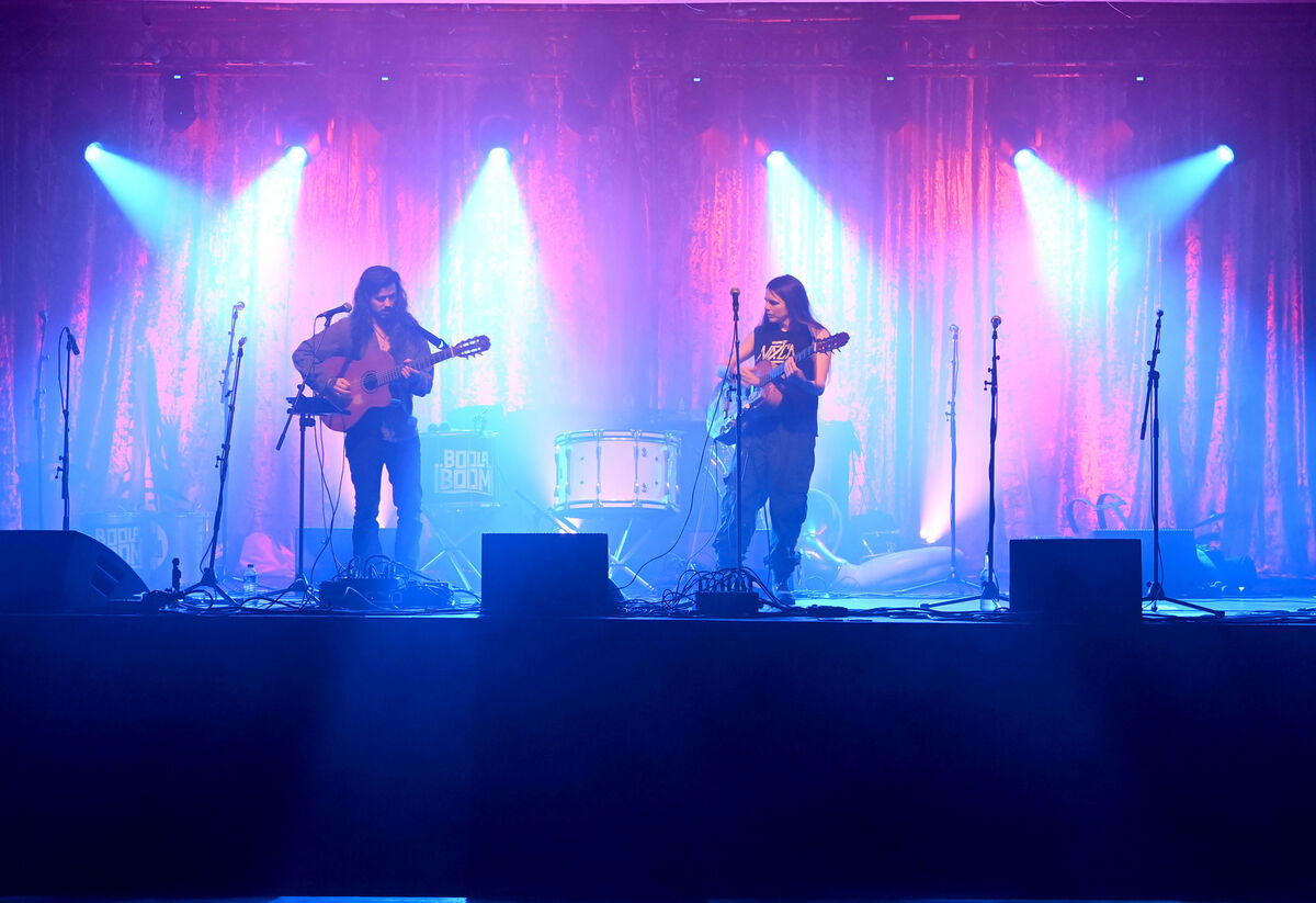  Flamenco duo Zurito performing at the opening night of the Savoy.