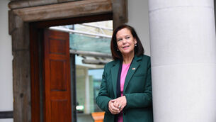 <p>Sinn Féin leader Mary Lou McDonald had said she 'hoped' the party would be able to attend events in the US, but on Monday said 'Israeli attacks on Gaza have not ended'. Picture: Moya Nolan</p> <p>Sinn Féin leader Mary Lou McDonald had said she 'hoped' the party would be able to attend events in the US, but on Monday said 'Israeli attacks on Gaza have not ended'. Picture: Moya Nolan</p>