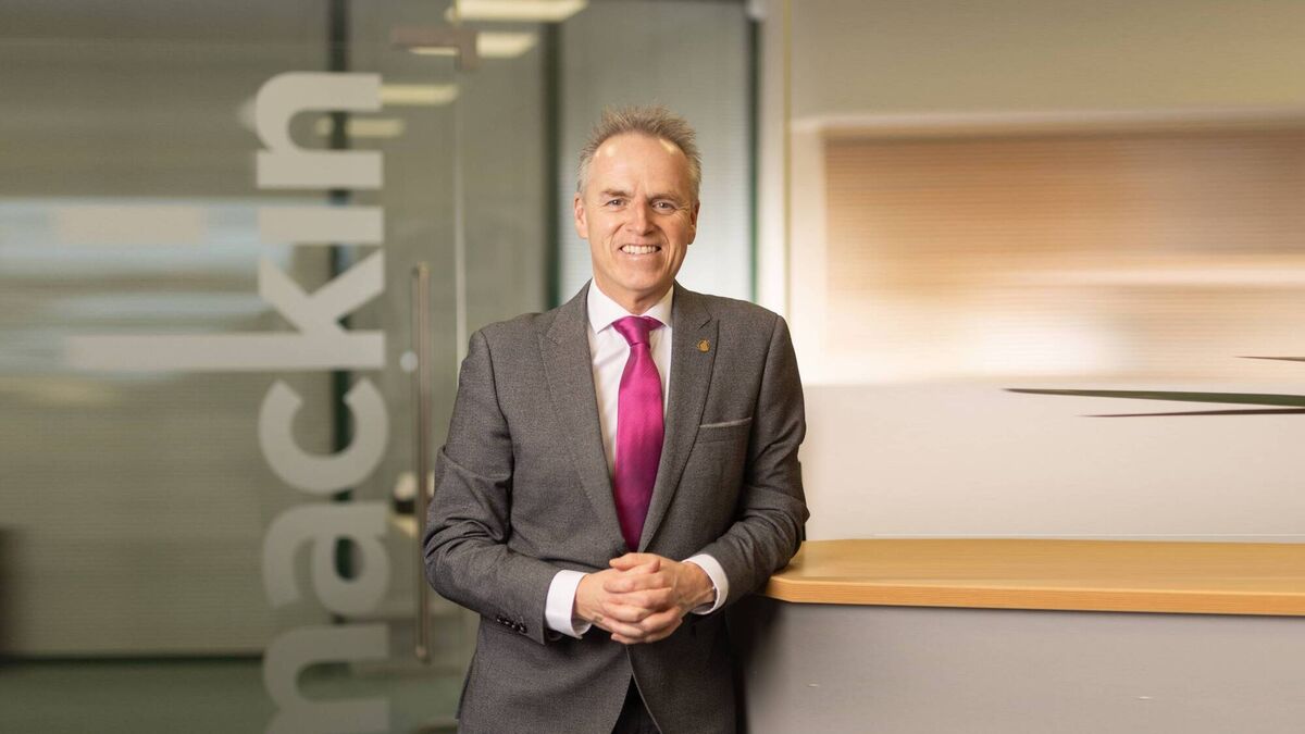 Andy Mackin of Mackin Group, a Cork-based global professional services company. Andy Mackin of Mackin Group, a Cork-based global professional services company.