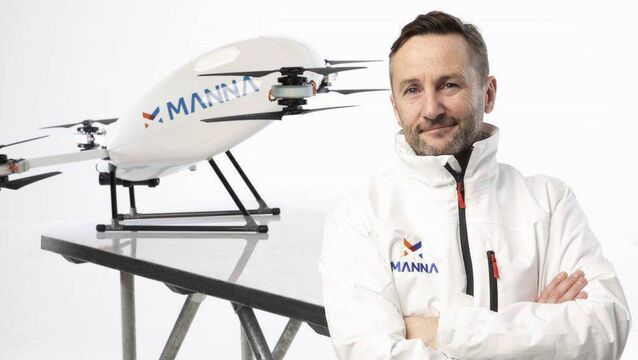 <p>Bobby Healy, CEO and founder of Manna: 'In every community where we have launched, the service has helped ease pressure on local businesses, reduced traffic, and cut carbon emissions by replacing short car, scooter, and moped trips with electric aircraft.'</p>
