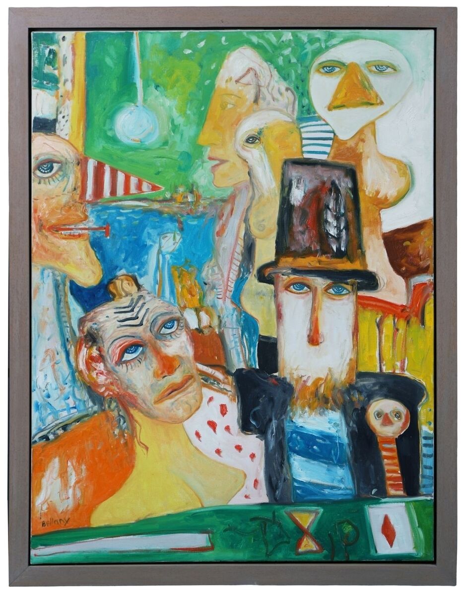 John Bellany's 'Masquerade' at Sheppard's.