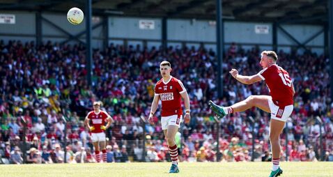 Brian Hurley kicks a penalty 1/6/2024