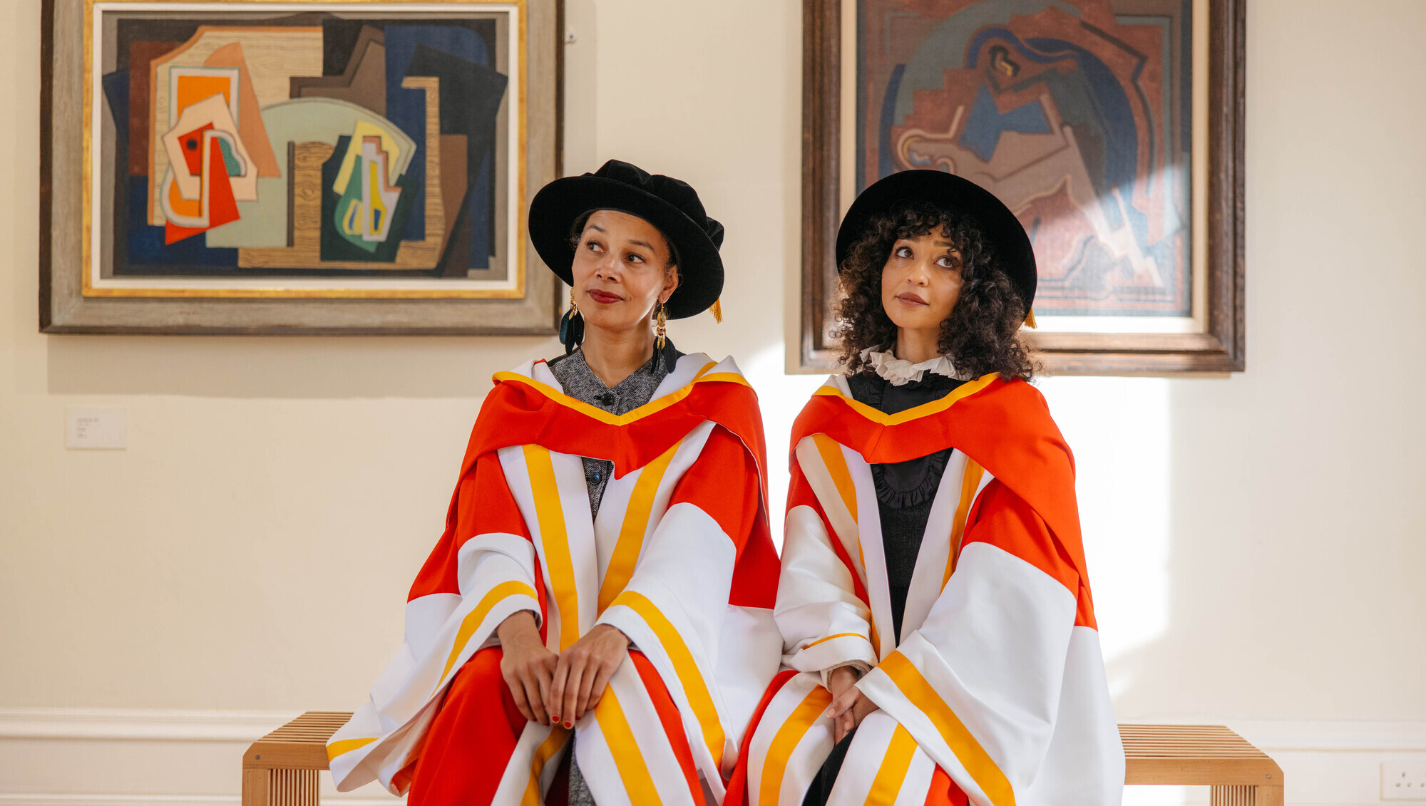 UL presents actress Ruth Negga and artist Rhiannon Giddens with honorary doctorates