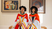 UL presents actress Ruth Negga and artist Rhiannon Giddens with honorary doctorates
