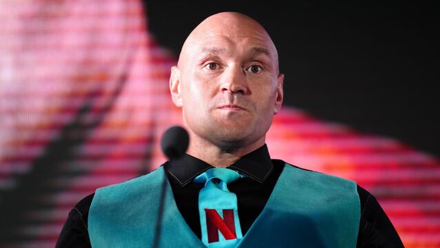 <p>Tyson Fury will return to the ring in April. Pic: Adam Davy/PA</p>