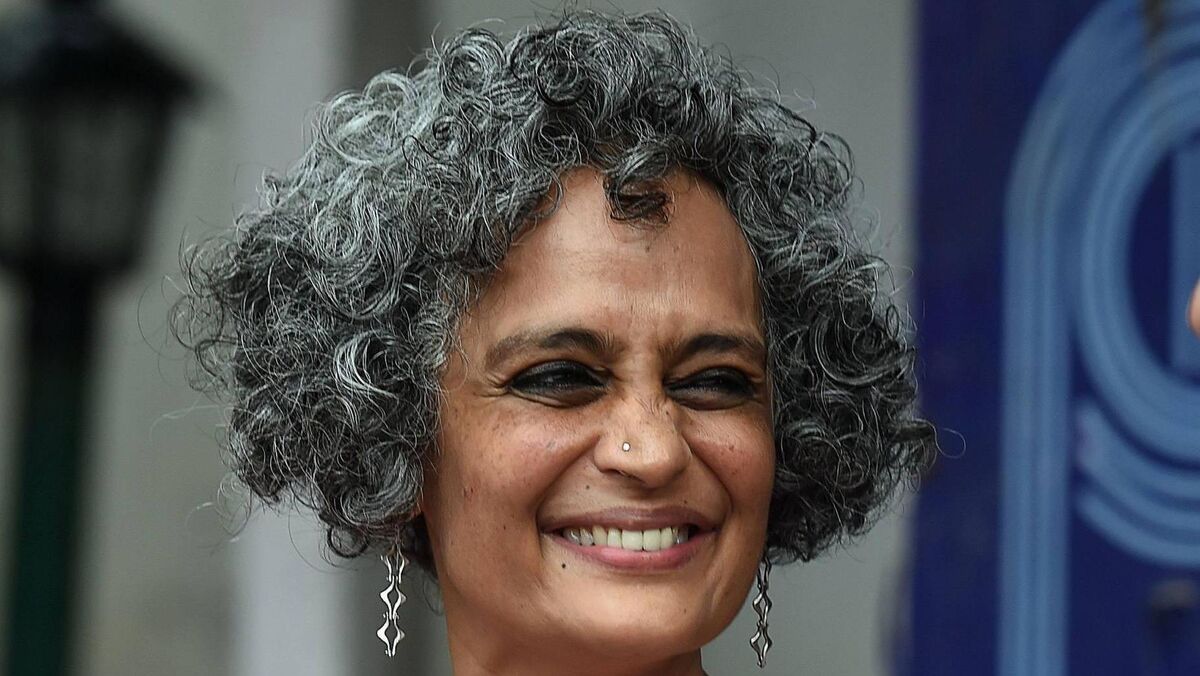 Arundhati Roy is a formidable woman who has a reputation for taking no prisoners. File picture: Prakash Singh/AFP