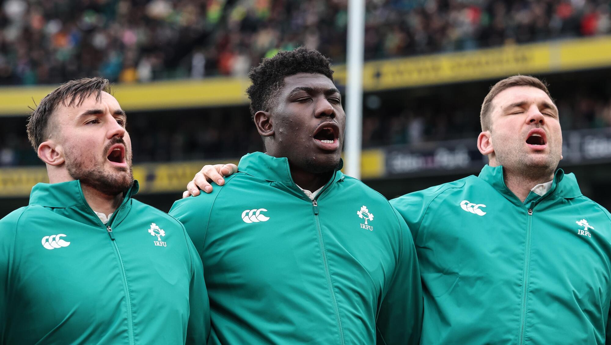 Johnny Sexton condemns racist abuse aimed at Edwin Edogbo after Ireland debut