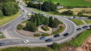 <p>Colette Sheehan, aged 54, of Drimoleague, suffered the injuries when her car was struck by another driver at Shannon Park roundabout — between Monkstown and Carrigaline, Co Cork — on November 27, 2020. File picture: Larry Cummins</p>