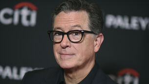 <p>Stephen Colbert talked about the canceled interview with the Texas Democrat, James Talarico, on his show. Picture: Richard Shotwell/Invision/AP, File</p>