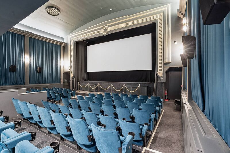 The property, which recently operated as both a cinema and wine bar, includes a concession area with original terrazzo flooring and three screen rooms on ground floor level — one with 133 seats, another with 63 seats and a third, which serves as a function room, that has capacity for a further 30 people. File picture The property, which recently operated as both a cinema and wine bar, includes a concession area with original terrazzo flooring and three screen rooms on ground floor level — one with 133 seats, another with 63 seats and a third, which serves as a function room, that has capacity for a further 30 people. File picture