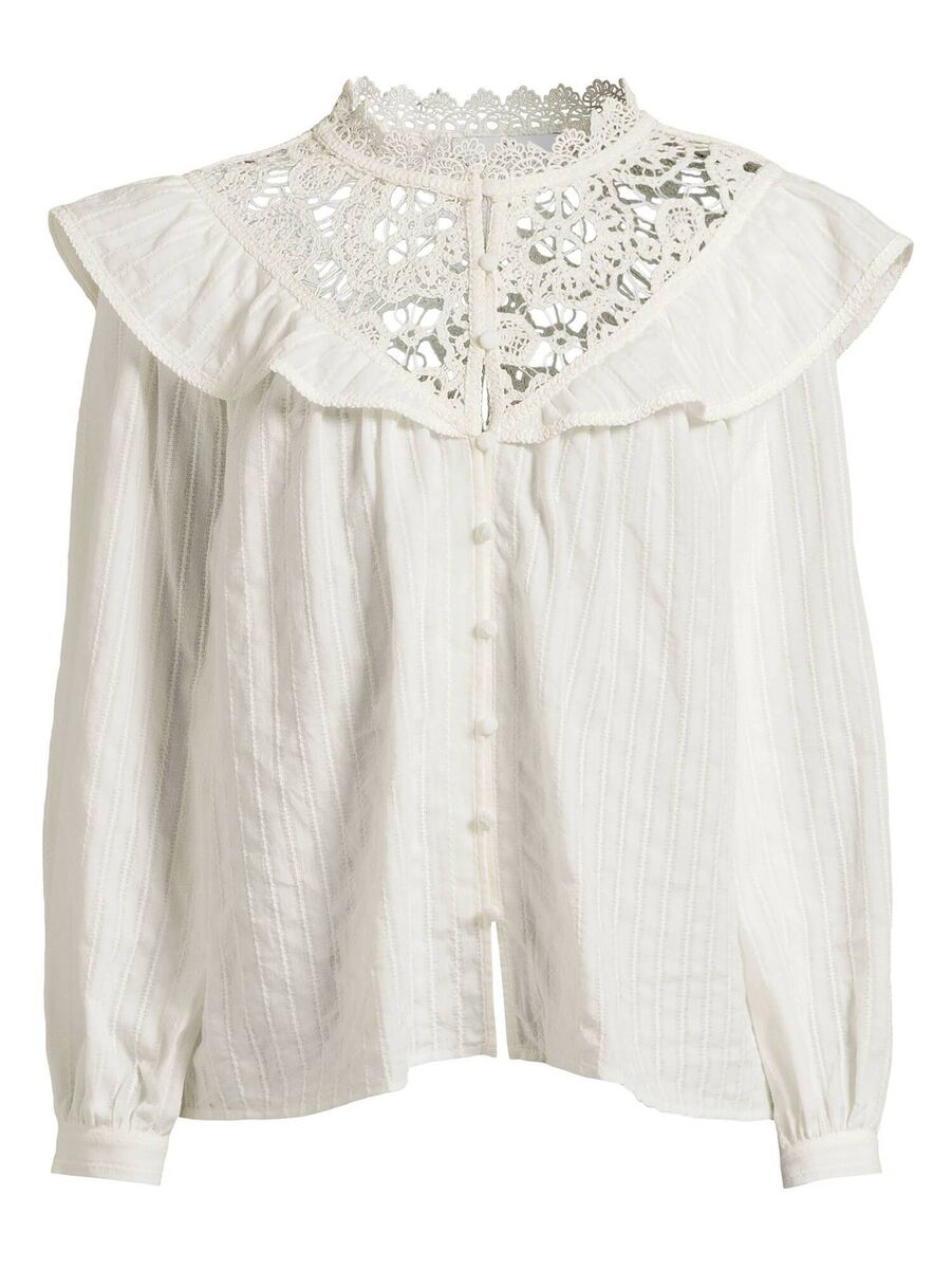 Lace Frill Blouse, €50, Very