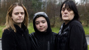<p>Madeleine Breetzke, her brother, Daniel, and their mother Antonette. Picture: Sam Boal/Collins</p>