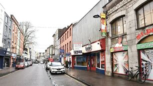 <p>Cummins Sports. North Main Steet, is available to buy or to rent. The sale guide is €1.2m. The lease is €100,000pa. Picture: Larry Cummins</p>