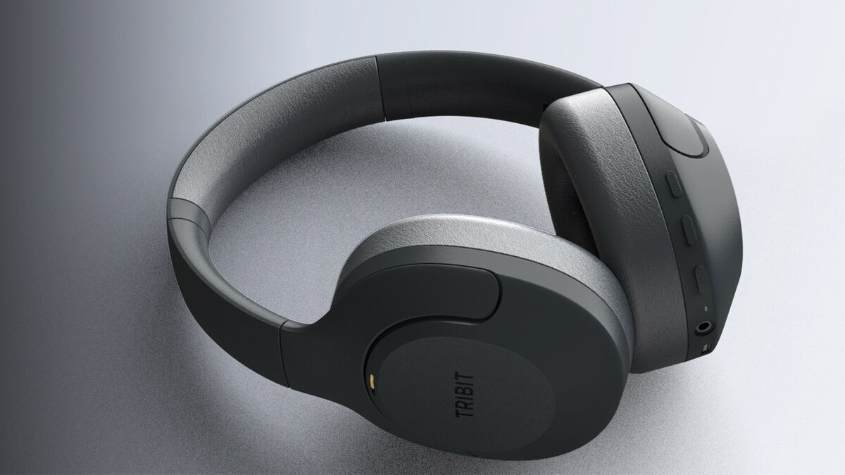 All controls sit on the right ear cup, including ANC, volume and power, keeping operation simple and within easy reach. Picture: Tribit.