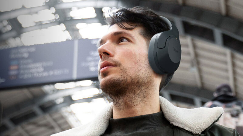 The padded over-ear design provides a comfortable fit, even during long listening sessions. Picture: Tribit.