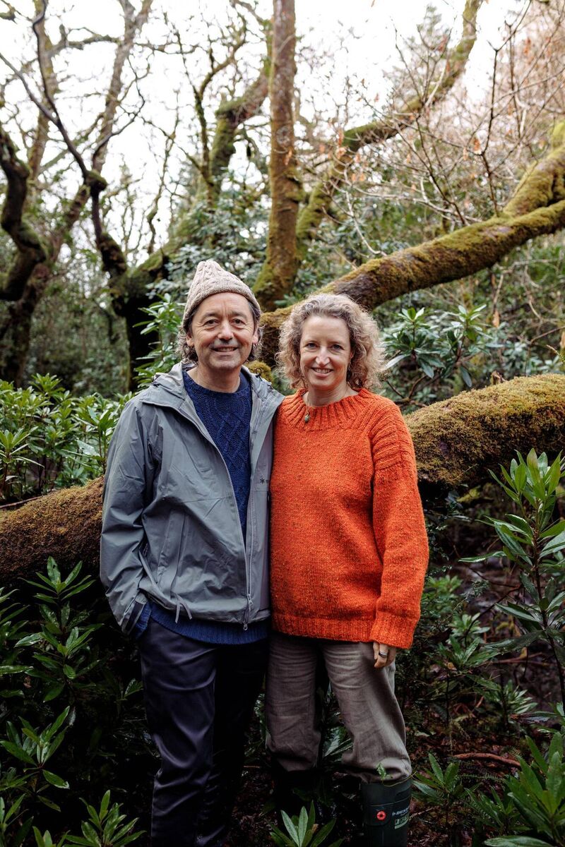 Bryan Meehan, with his wife Tara, at Dromgarriff, Co. Cork. Photo: Bríd O'Donovan.