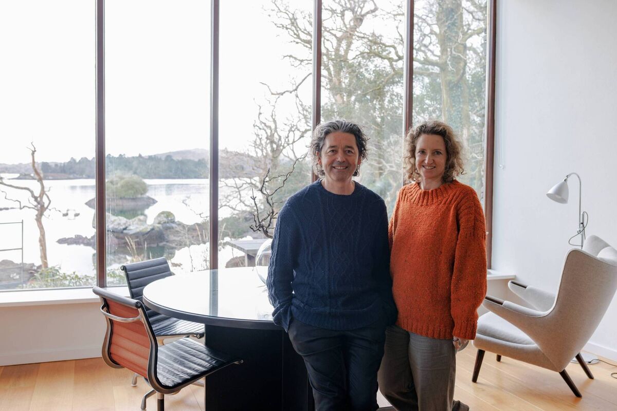 Bryan Meehan, with his wife Tara, at Dromgarriff, Co. Cork. Photo: Bríd O'Donovan.