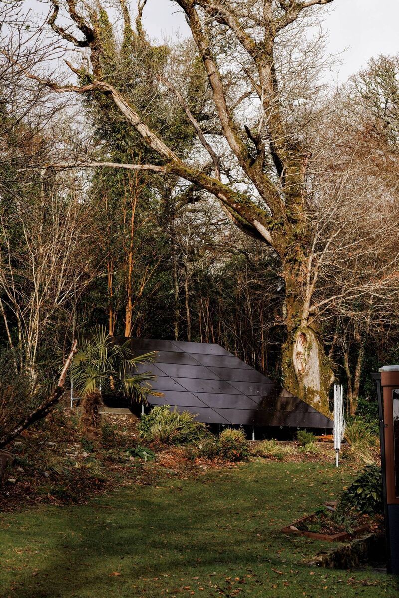 Solar Panels at Linden House at Dromgarriff, Co. Cork. Photo: Bríd O'Donovan.