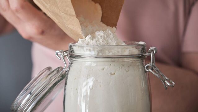<p>Storing flour in clean airtight containers is one way to prevent a flour mite problem. Picture: iStock</p>