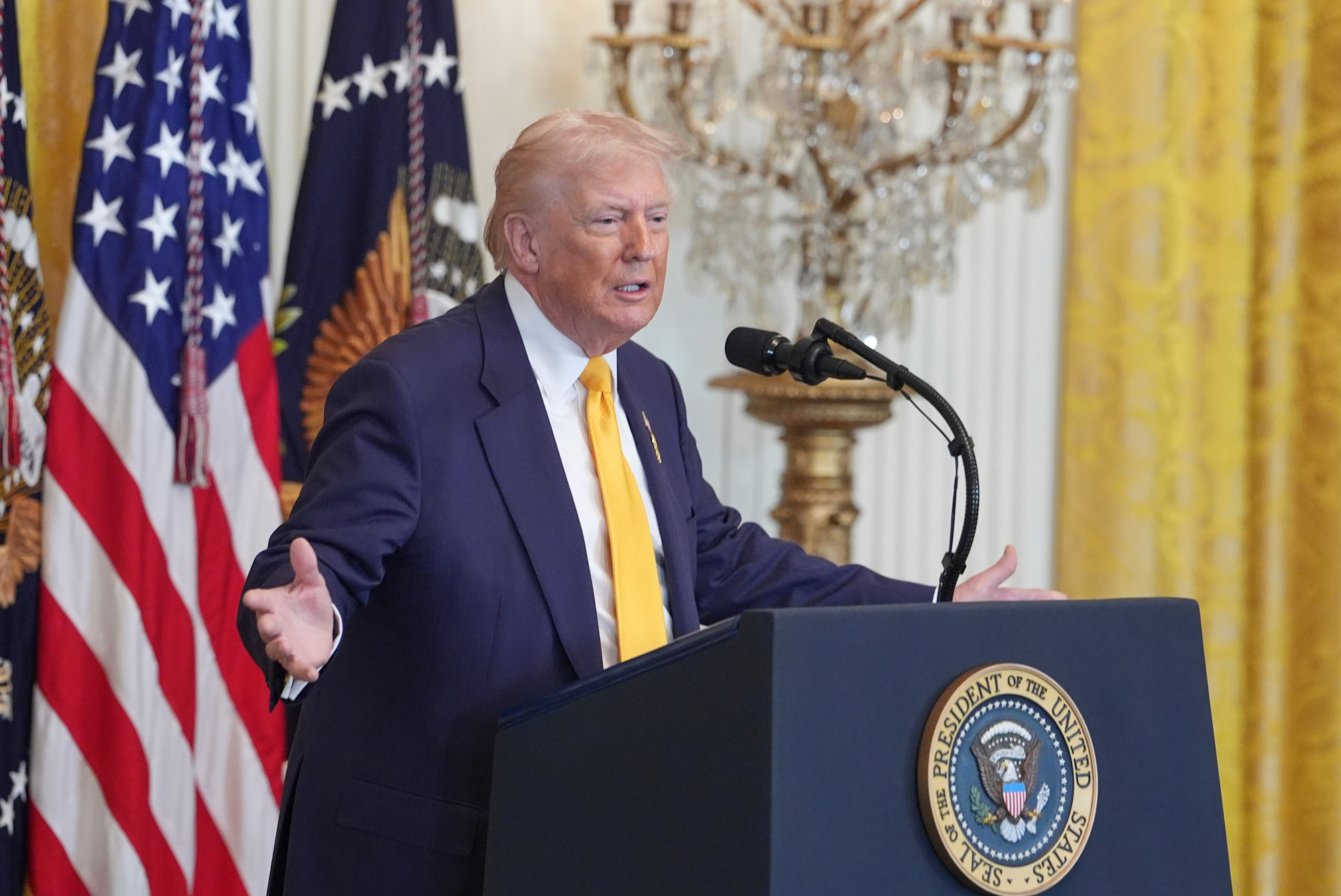 Trump gathers members of Board of Peace for first meeting