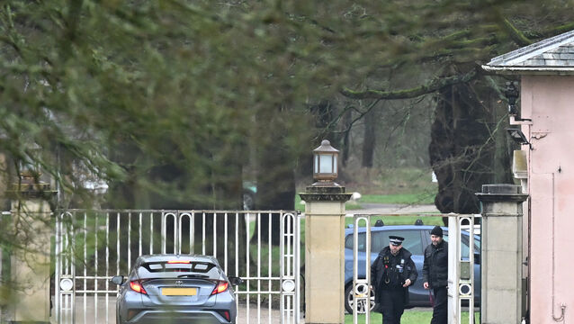 <p>WINDSOR, ENGLAND - FEBRUARY 19: Police officers are stationed outside as pedestrians and vehicles approach the gates of the Royal Lodge, Andrew Mountbatten-Windsor's former residence in Windsor Great Park, February 19, 2026 in Windsor, England. The former Prince Andrew was arrested today at his new residence on the Sandringham estate on suspicion of misconduct in public office. In a statement, Thames Valley police said they were also "carrying out searches at addresses in Berkshire and Norfolk" as part of the investigation. The Berkshire property is believed to be the Royal Lodge. (Photo by Leon Neal/Getty Images)</p>