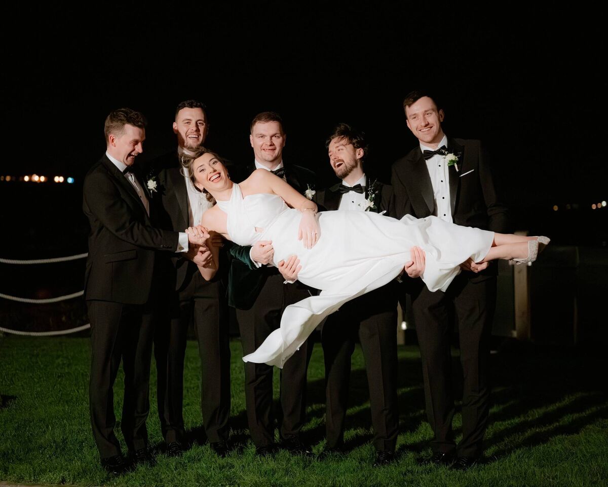 Judy Collins and Graham Smith, Ian Smith Barry Ryan, Cian Byrne and Rob Shanahan. Pictures: Dylan Clifford 