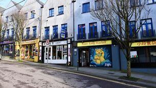 <p>Shandon St, Cork: The practice of living over the shop is returning, breathing new life into well-worn streets. 	<span class="contextmenu emphasis CaptionCredit">Picture: Larry Cummins</span>
            </p>