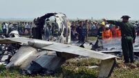 Burma military plane crash kills four
