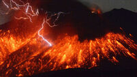 Sakurajima volcano erupts spectacularly in Japan