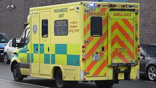 <p> In the UK, one in three older people who call an ambulance after a fall are not taken to hospital but are assisted from the floor by ambulance crews. Stock Picture: Denis Minihane</p>