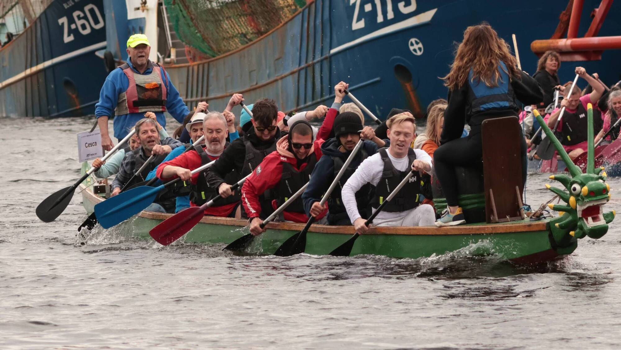 The Inter-Firm Dragon Boat Challenge will involve groups of 16 paddlers working together to race 40ft boats, urged on by the pounding beat of their on-board drummers.