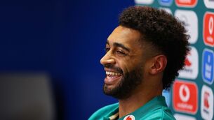 <p>Ireland winger Robert Baloucoune. Pic: Ben Brady/Inpho</p>