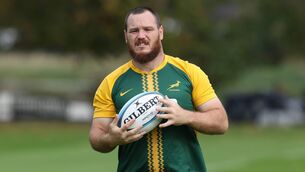 <p>Marnus van der Merwe during South Africa Springboks training session.Pic: David Rogers/Getty Images</p>
