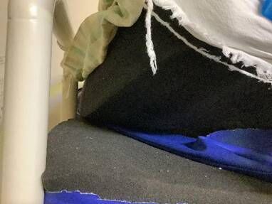  A mattress in poor condition in Cork Prison.