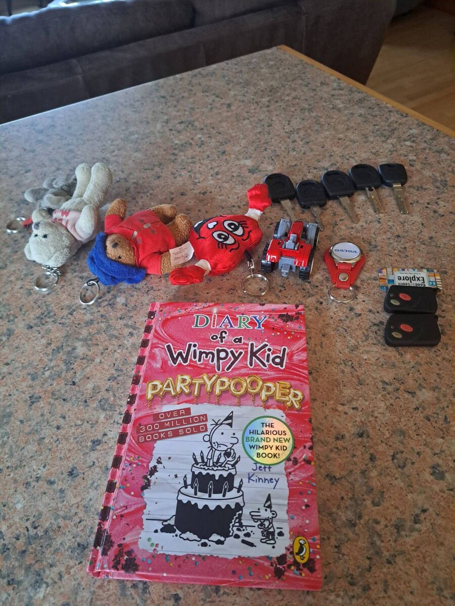 The personal effects of 'Owen' which were returned to him as he was leaving Cork Prison in January.