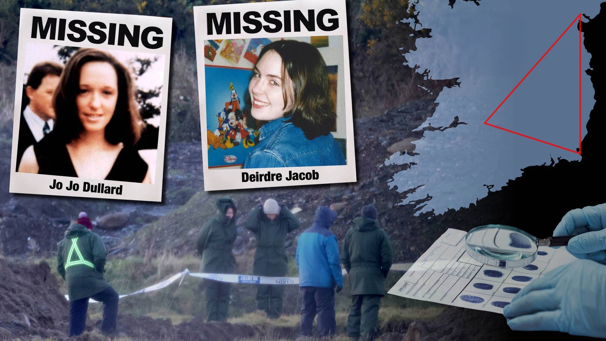 The term ‘Vanishing Triangle’ has been applied by the media to the part of Leinster from where the women disappeared in the 1990s.