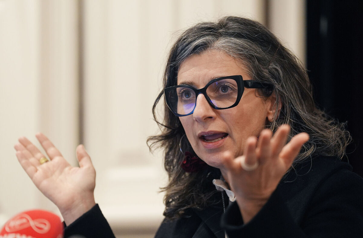 Francesca Albanese, UN special rapporteur on the Occupied Palestinian Territories. Picture: Brian Lawless/PA 