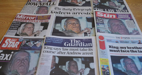 Andrew Mounbatten-Windsor - Epstein files scandal