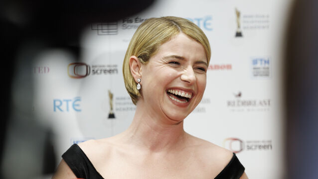 <p>Kerry actress Jessie Buckley was presented with the Lead Actress award for her performance in 'Hamnet' at the 2026 Ifta Awards. Picture: Andres Poveda</p>