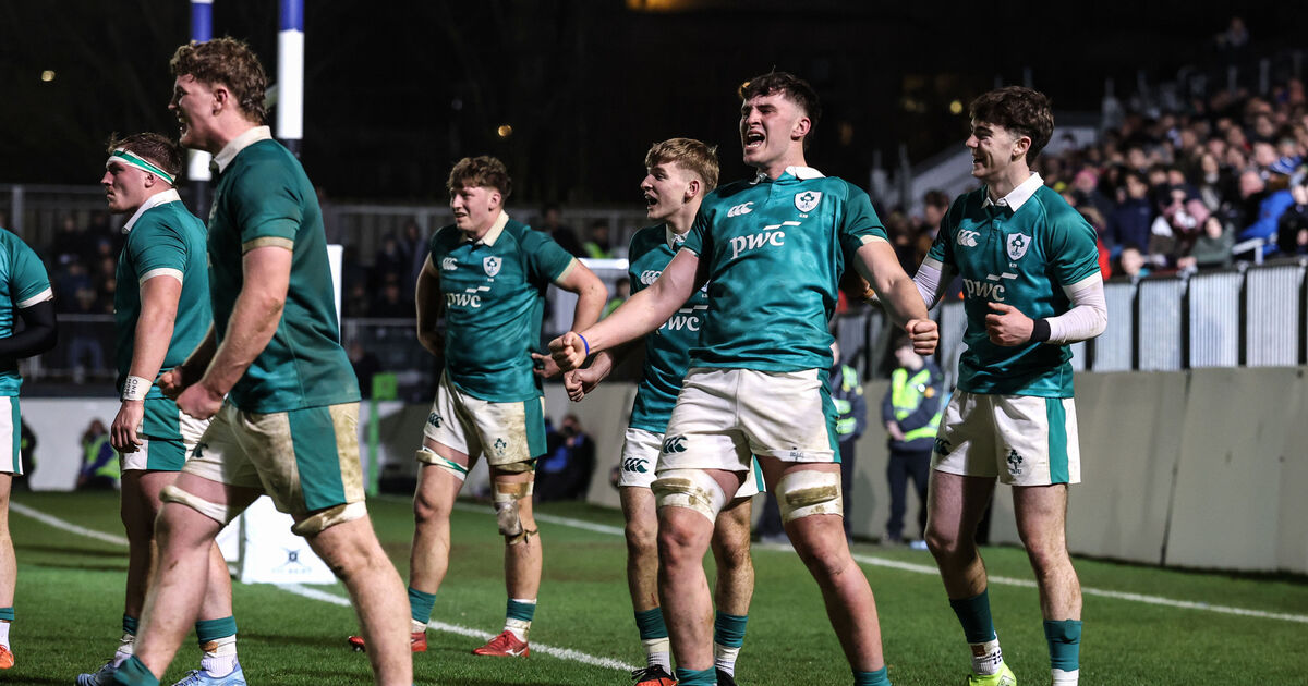 Ramping up emotion at the break powered Ireland U20s to victory over England