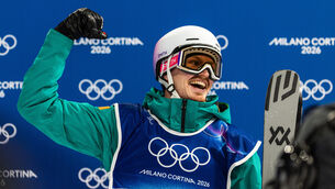 <p>On Friday, Ben Lynch became the first ever Irish skier to reach an Olympic final. Pic: ©INPHO/Georgia Schofield</p>