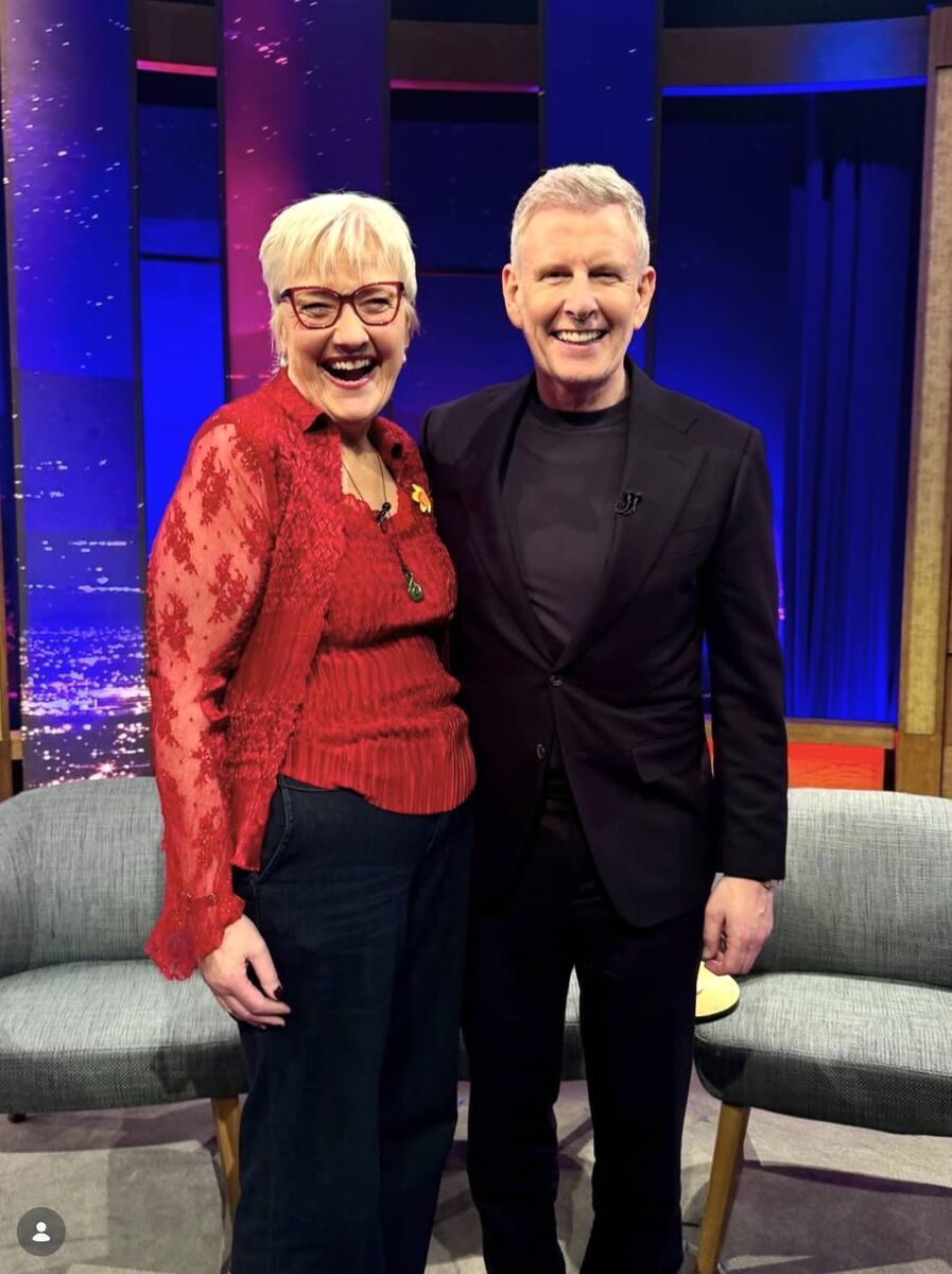 Dearbhla Mescal and Patrick Kielty on the Late Late Show