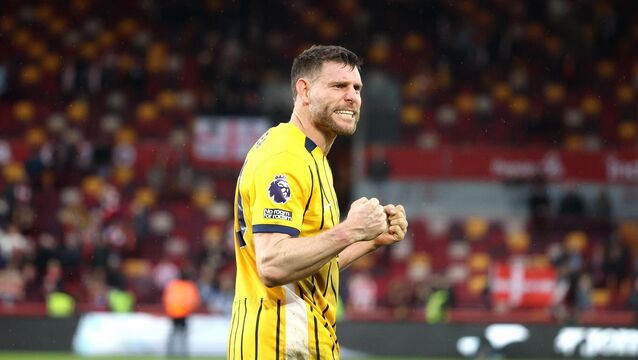 <p>Brighton marked James Milner’s record-breaking 654th Premier League appearance with a win (Peter Tarry/PA)</p>